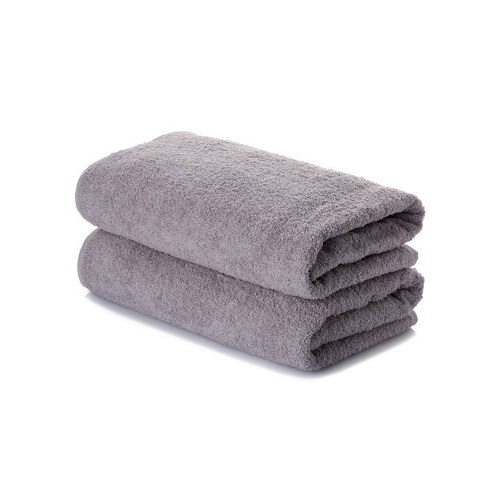 Mijolnir Juego de toallas de baño Slick - Grey (2 piezas)